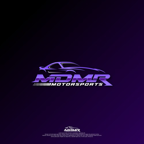 logo Design For MDMR MotorSports Design by the.yellowmortar