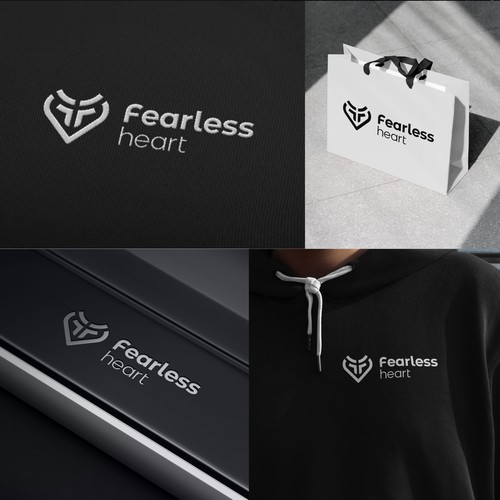 Fearless Heart Logo Contest Design by Half-Tone™