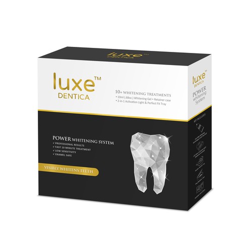Teeth whitening packaging Design by Fayee