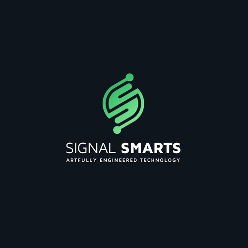 Design a Modern, Geometric Logo for Signal Smarts: We are Network and Wireless Technology Artists!! Design réalisé par cs_branding