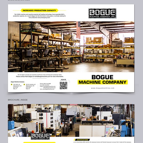 Machine Shop Needs a Great Selling Tool for Boring Industry Types! Design by 123Graphics