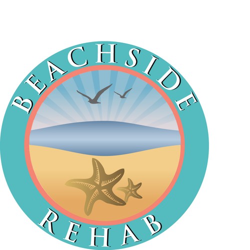 Log design for exclusive addiction treatment center Design by Kp567