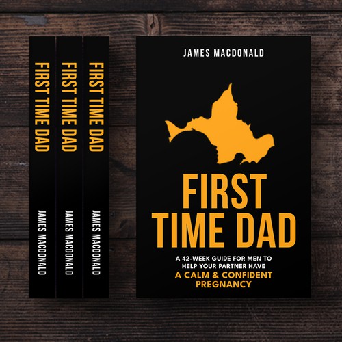 Book cover art appealing to First Time Dad & Expectant Mums Design réalisé par Trivuj