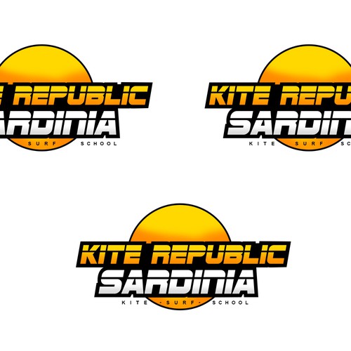 Kite Republic Sardinia - Kiteboarding School needs a youthful & professional Logo Design by Yolman