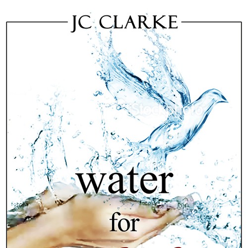 Book cover for "Water for Life" , already had great success with the logo - looking forward to this! Design by Nellista