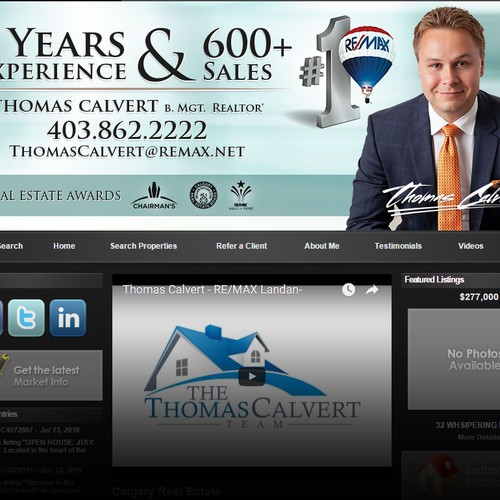 Facebook Cover for Real Estate Agent Design by broink