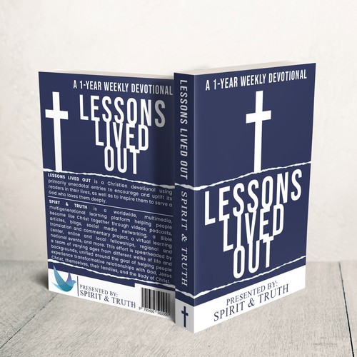 We need a captivating cover for our 1-year Devotional! Design by Zahari Studio