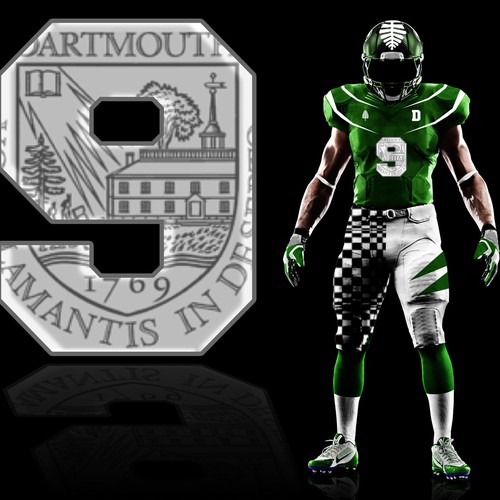 Design Dartmouth College's Future Football Uniforms Design réalisé par iam_PaDe