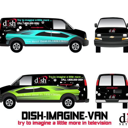 V&S 002 ~ REDESIGN THE DISH NETWORK INSTALLATION FLEET Design by Souxxie