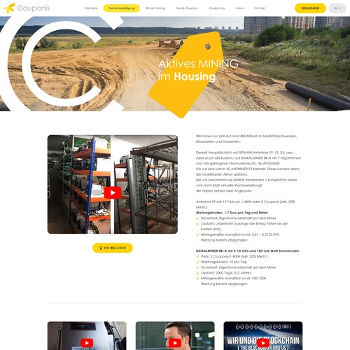 Web page design contest entry by Steve Sen ⚡️⚡️