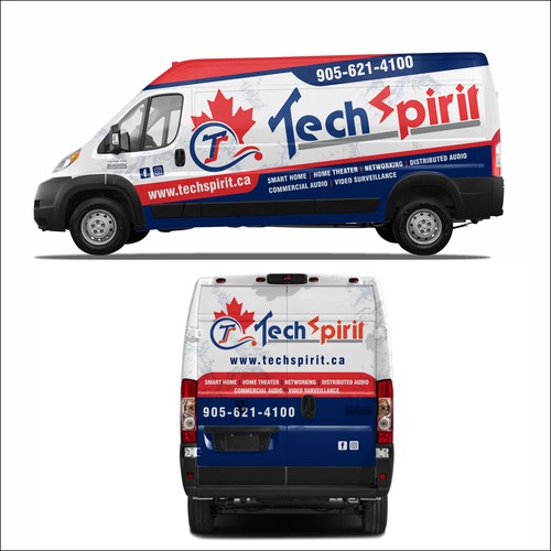 Design a Van Wrap for security systems installation Company Design by dnite