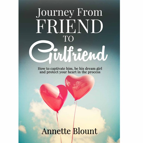 Design a book cover that is fun and playful to help single women experience love beyond friendship Design by anshdeb