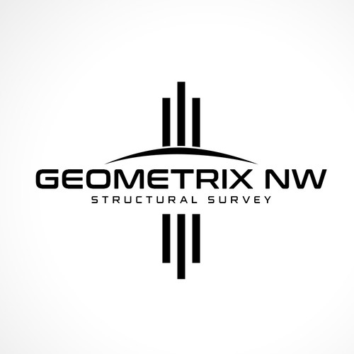 Bridge Construction Logo for Geometrix NW Design by #pencilboxdesigns