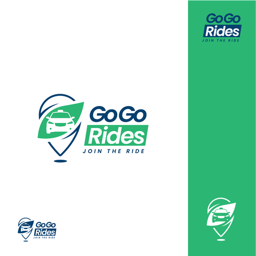 Diseño de Go Go Rides Logo(s) de 7- Lung