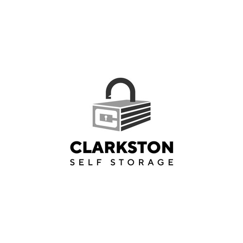 Self Storage Logo | Clarkston Self Storage Design by The Last Hero™