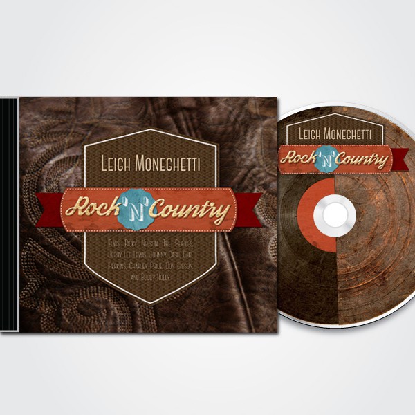 DESIGN A RETRO COUNTRY & ROCK 'N' ROLL ALBUM COVER