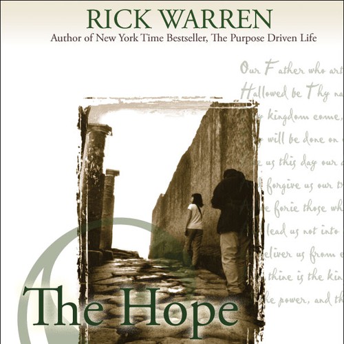 Design Rick Warren's New Book Cover デザイン by ragetea