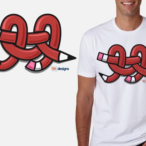 Create 99designs' Next Iconic Community T-shirt Réalisé par 4TStudio