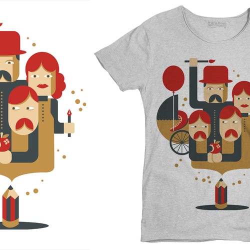 Create 99designs' Next Iconic Community T-shirt Diseño de LogoLit
