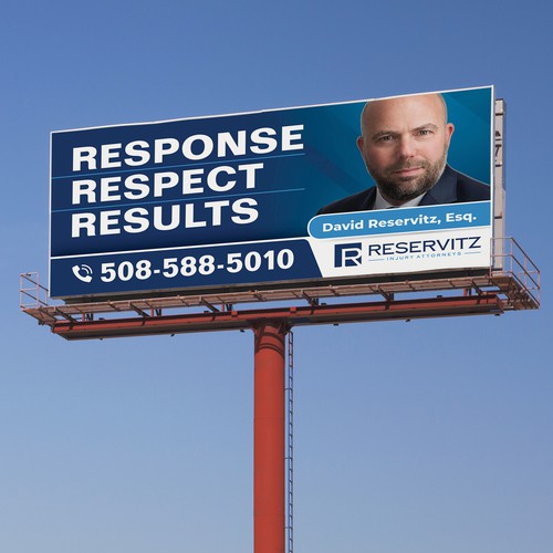 Personal Injury Billboard Design von Graphic Rise