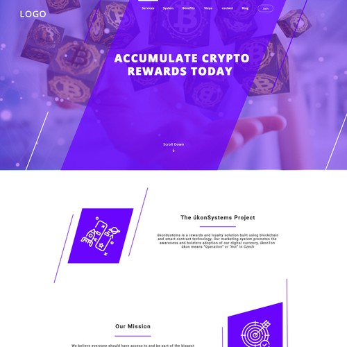 Web page design contest entry by Sarman Keshvala