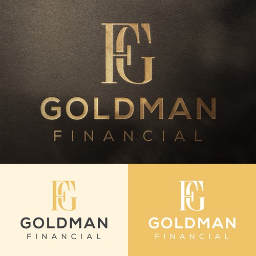 Goldman Logo Design by PearlMoonDesignCo