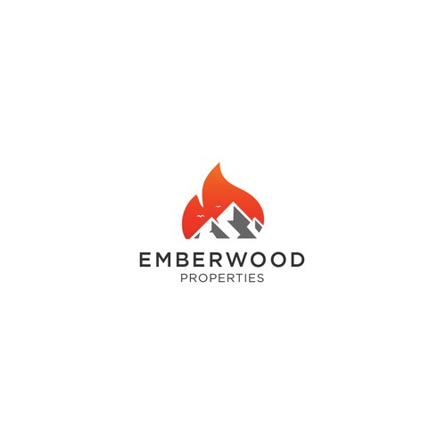 We need a simplistic camp fire/outdoors type logo for a real estate buying company Design by mvstr