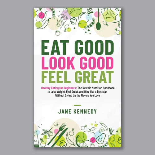 E-BOOK COVER - BEGINNER NUTRITION Design by Bluebubble
