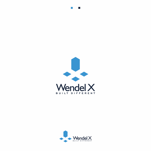 Luxury Logo Design for Wendel X — A Premium Construction Brand Built Different Design by kiiga