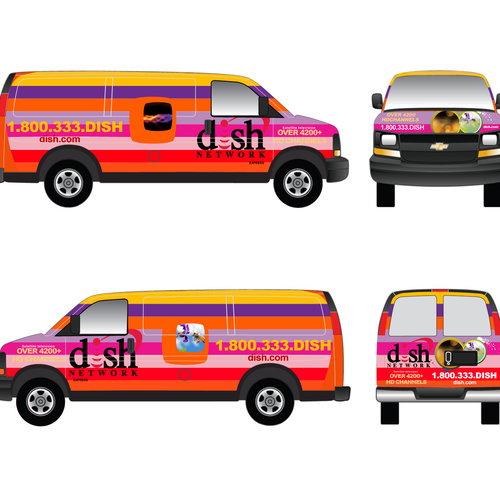 V&S 002 ~ REDESIGN THE DISH NETWORK INSTALLATION FLEET Design by caciocode