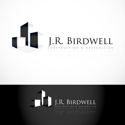 logo for J.R. Birdwell Construction & Restoration Design by Eyadbatshon