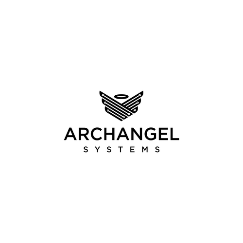 Archangel Systems Software Logo Quest Design von Kunai.