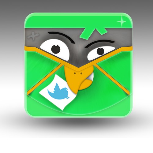 iOS app icon design for a cool new twitter client Diseño de Acep_rachman