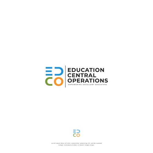 Designs | EDucation Central Operations (EDCO) Brand Logo | Logo design ...