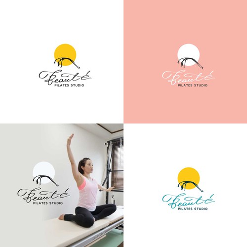 Natural And Refined Logo Design For Beaute Pilates Studio ナチュラルでいて洗練されたロゴ のデザインをお願いします ロゴ コンペ 99designs