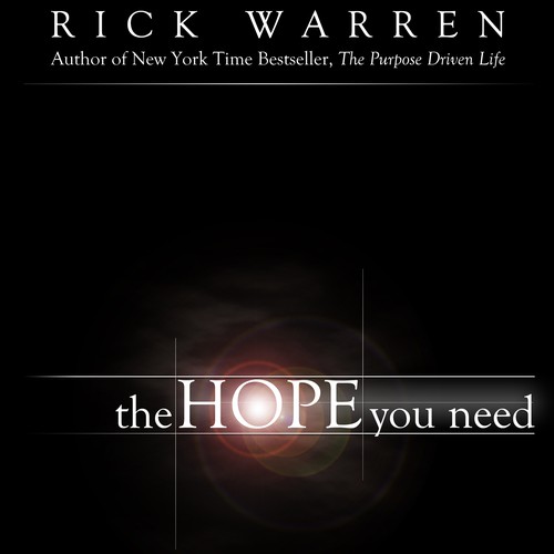 Design Rick Warren's New Book Cover Design por larasterman