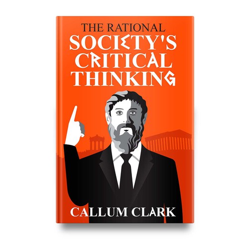 A classical yet modern book cover for philosophy/critical thinking Design by kostis Pavlou