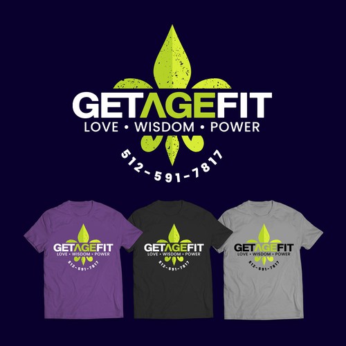 Design di Create Bold, Dynamic Design for Get Age Fit Concierge Studio Apparel di A·mi·a·ble™