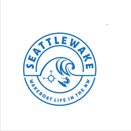Designs | NEW logo for seattlewake - wakesurfing logo | Logo design contest