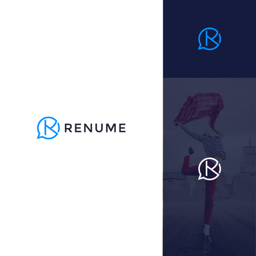 Renume - we need modern logo for a premium digital marketing agency in blockchain & metaverse Design by deff