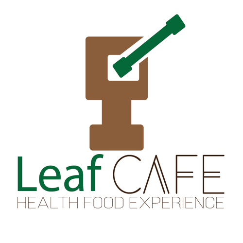 Diseño de Logo: Leaf Cafe de Kawan Andrade