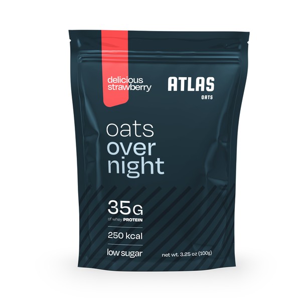 Modern Minimalist Overnight Oats Packaging Design