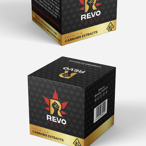 Cannabis Packaging Design for California Design by SONUPARMAR