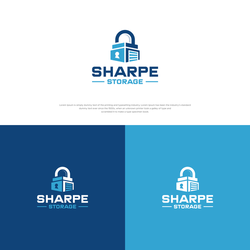 Need a simple, bold, identifiable logo for a self storage business Design by MotionPixelll™