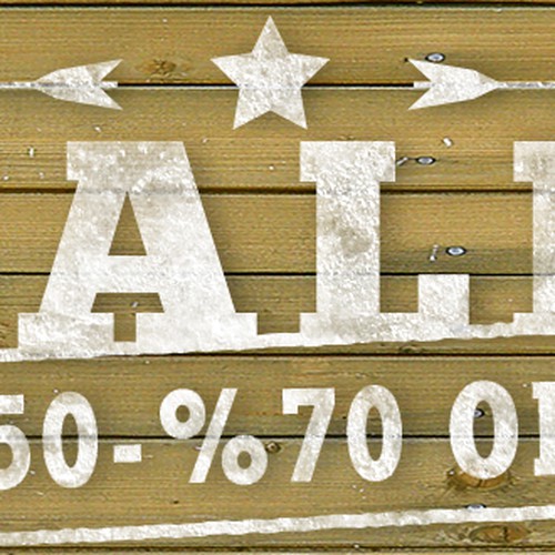 CASUAL STREET WEAR CLOTHING STORE GRAND OPENING SIGN Design by Saharsa