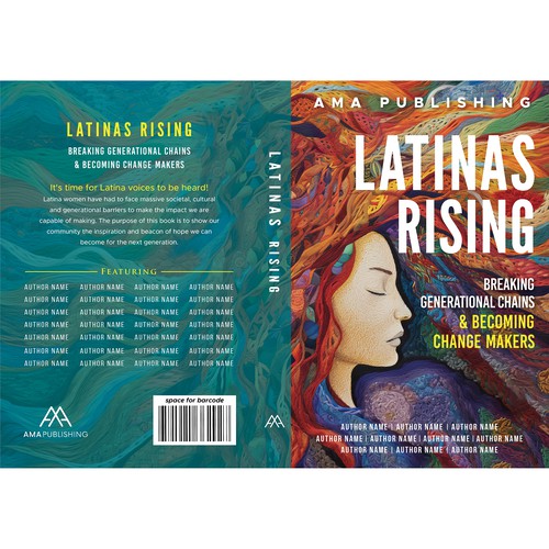 Design a bestselling book cover for Latinas Breaking Generational Chains Design by Klassic Designs