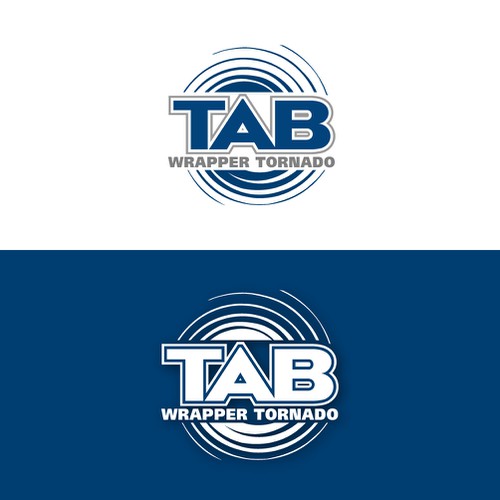 Tab industries, llc. wants a logo for the tab wrapper tornado, concurso  Design de logo