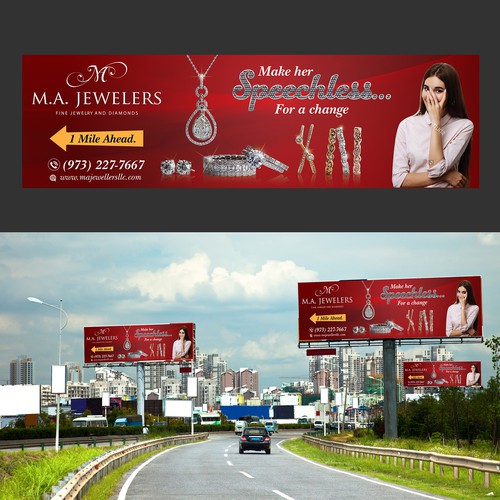 Fine Jewelry Billboard Signage contest