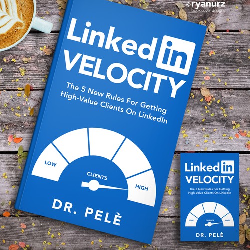 Design the book cover for 'LINKEDIN VELOCITY' Design by ryanurz