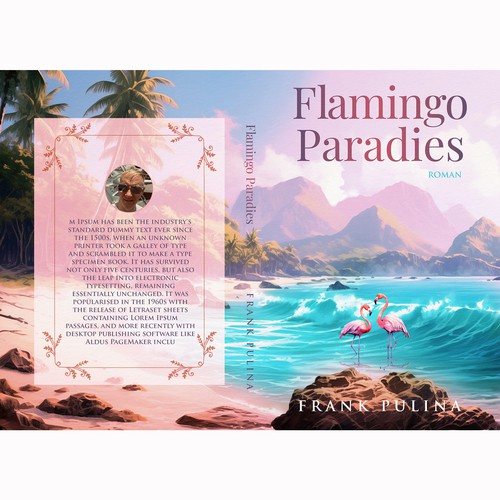 Flamingo Paradies Book Cover Design by Aaniyah.ahmed